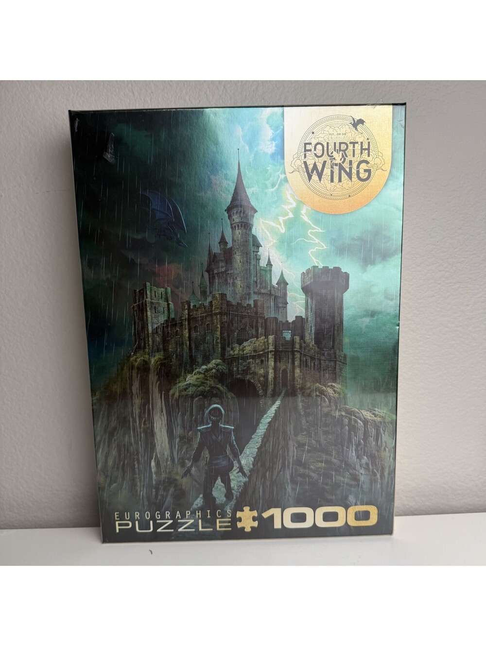 Eurographics Fourth Wing Violet Crossing the Parapet 1000pc Puzzle Nestor Sealed